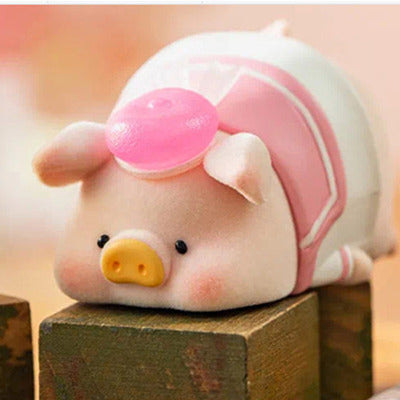 Lulu The Piggy in Bloom Sakura Series Cute Pig Blind Box Figures Collectible Toys Kawaii Birthday Gifts