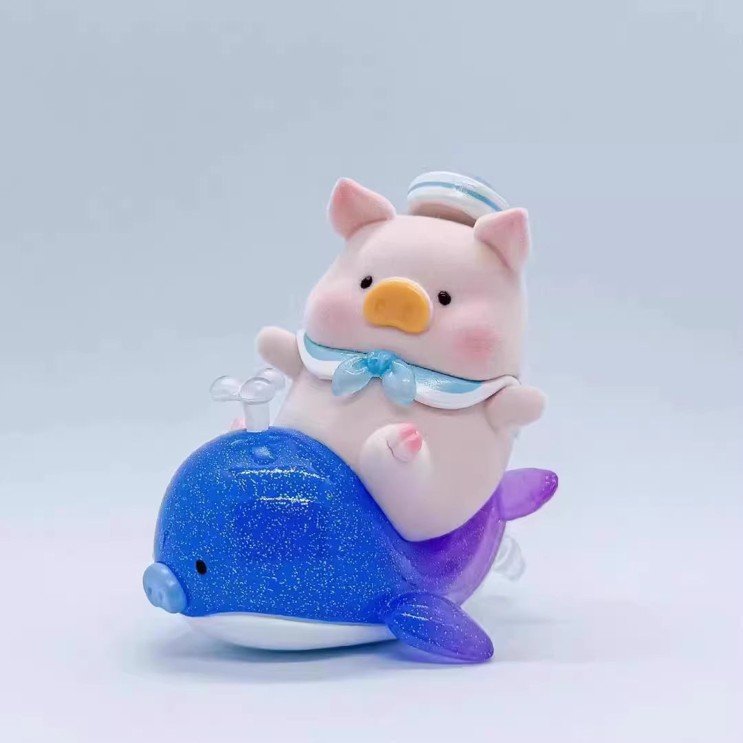 Lulu The Piggy Ocean Series Cute Pig Figures Collectible Toys Kawaii Birthday Gifts